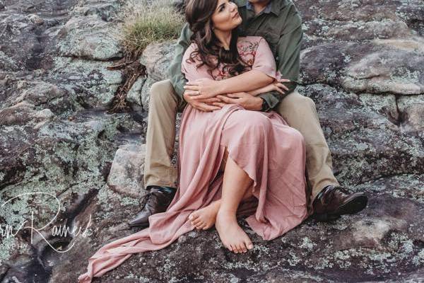 Hair for engagement photos