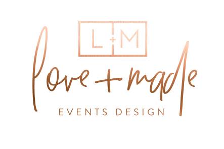 Love + Made Events Design