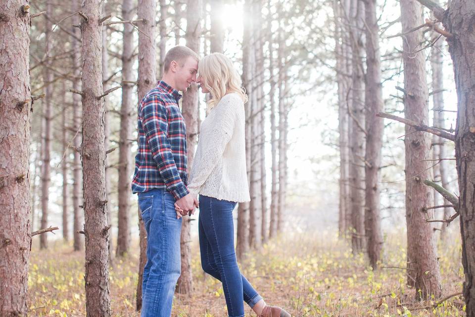 Tall Pines Engagement Session