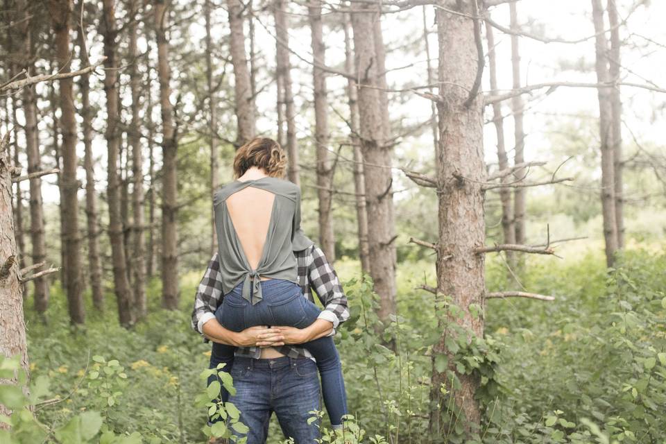 Tall Pines Engagement Session
