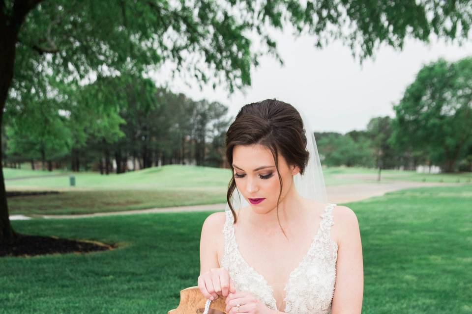 Bridal portrait