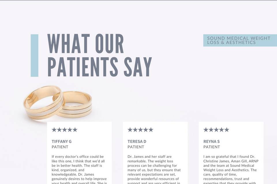 What our patients say
