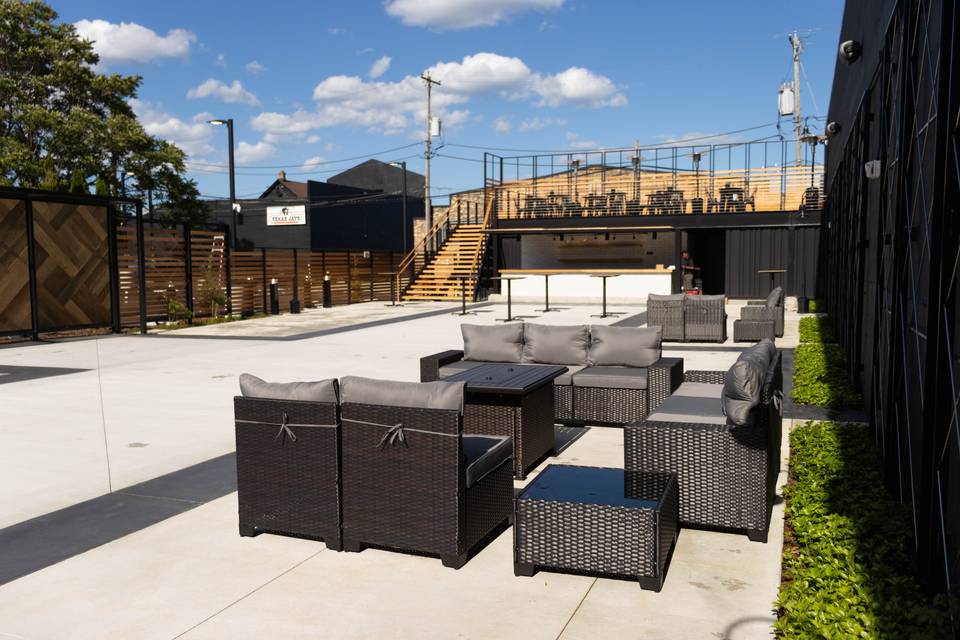 South Second's Outdoor Patio