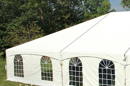 Large marquee tent