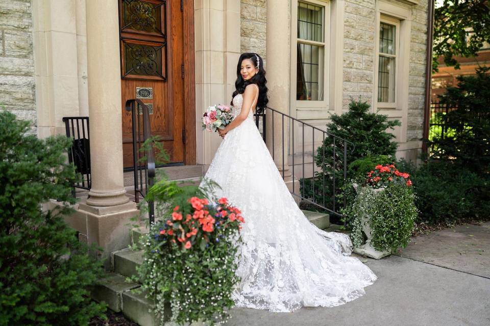 Filipino bridal portrait