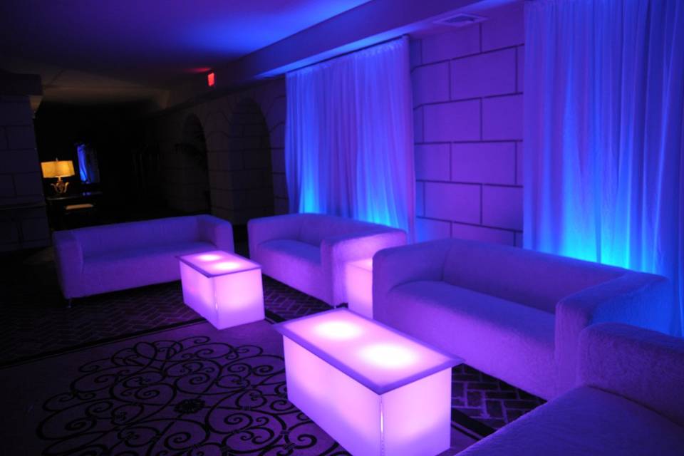 Lighted Furniture Rentals