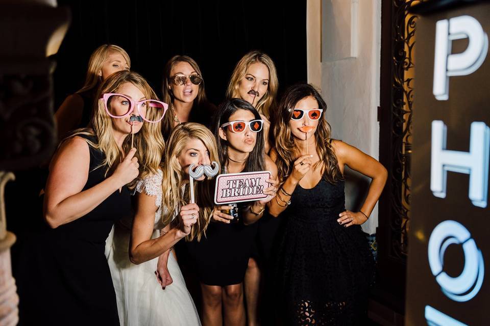 Bridal Party Photo Booth