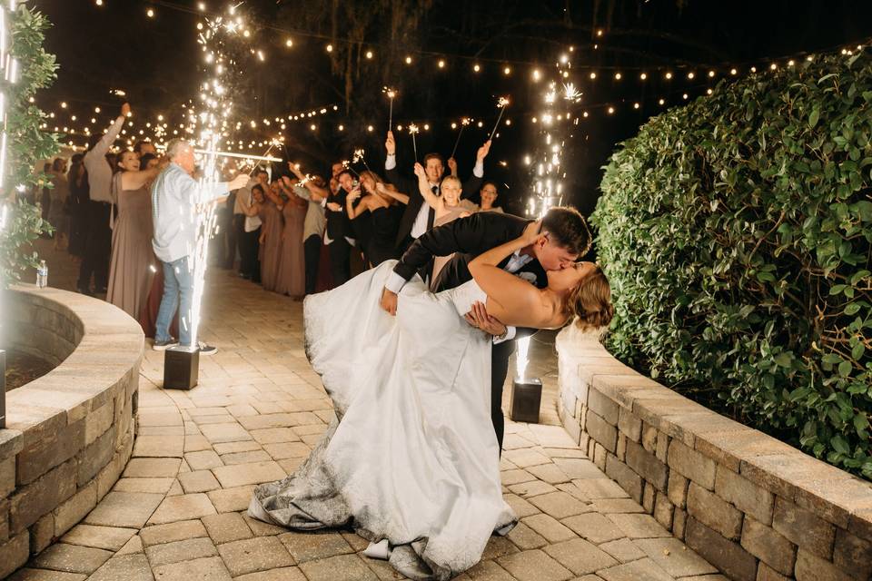 Sparkler Fountain Exit