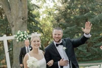 Whimsical bridal bouquet