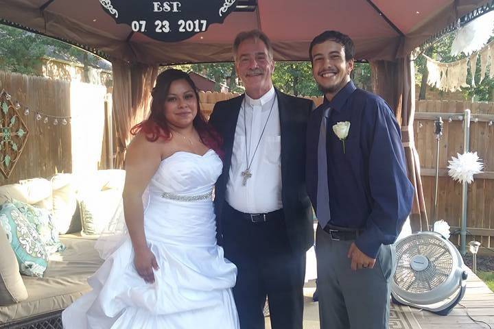 Finally married!