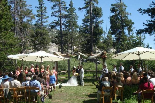 Wedding ceremony site