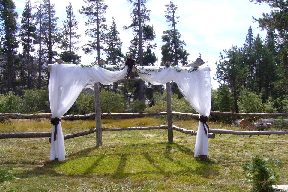 Wedding arbor