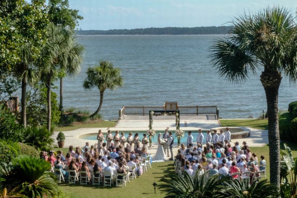 St simons island wedding