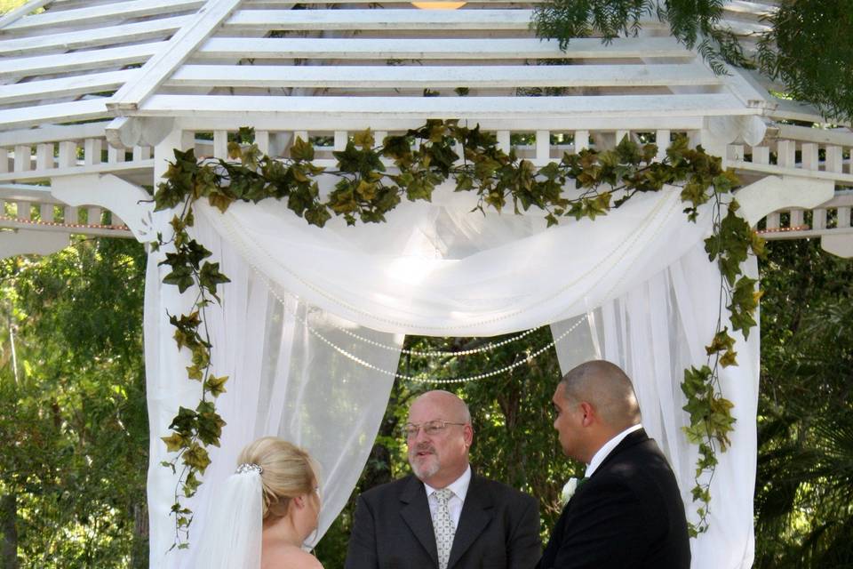 Gazebo wedding