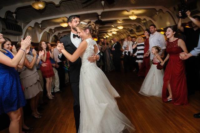 Dancing in the ballroom