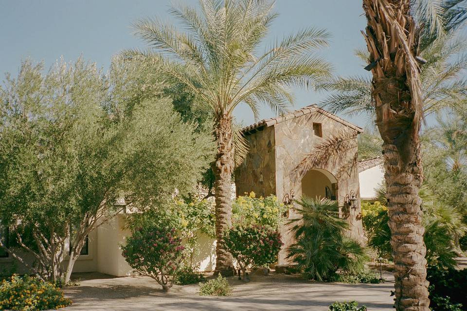 The estate entrance