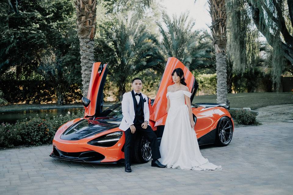 Luxury getaway car