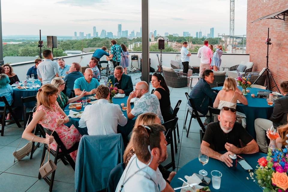 Rooftop Terrace event