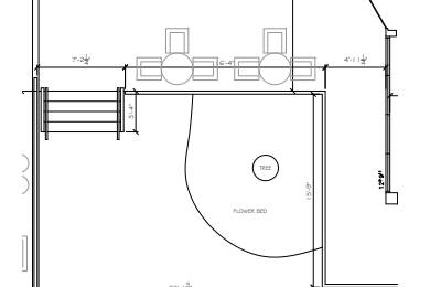 Patio Deck - Floorplan