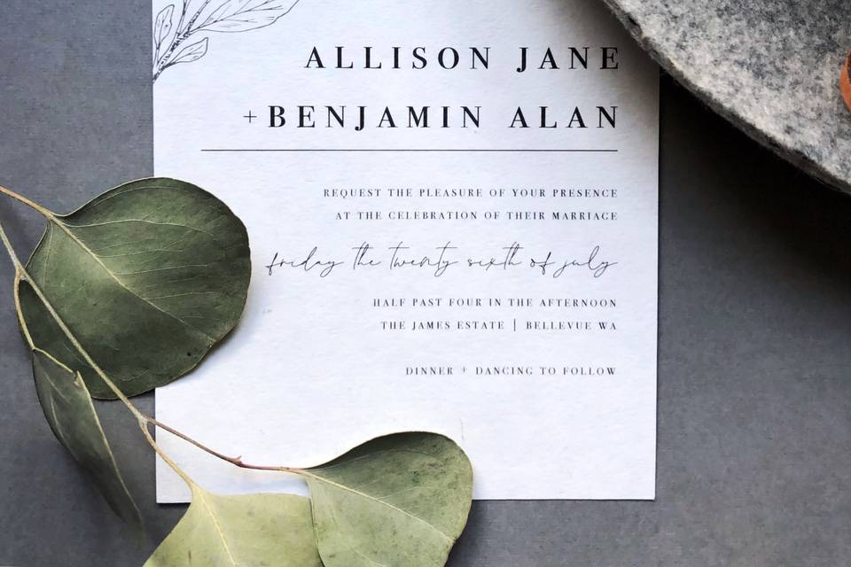 Allison + Benjamin