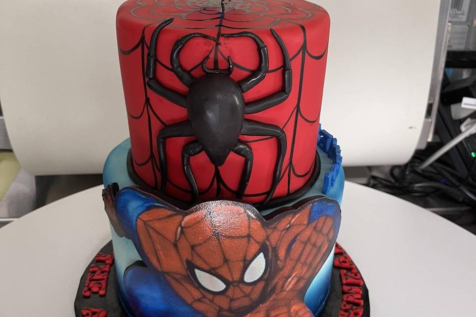 2 tiered Spiderman