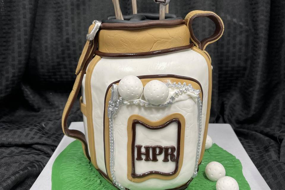 Golfer cake