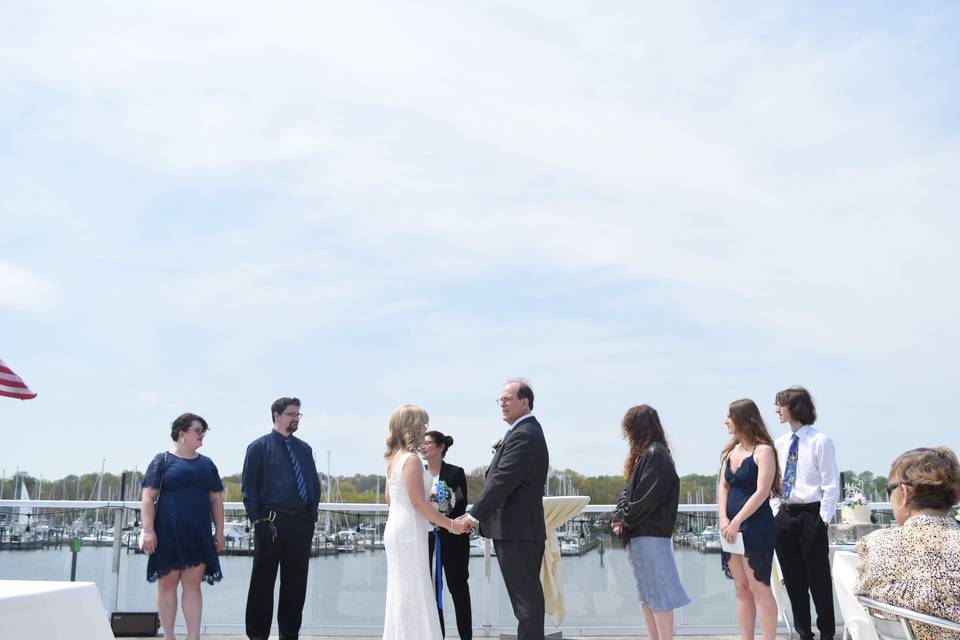 Ceremony on the river
