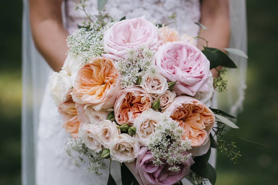 Wedding cake | Florals- A New Leaf