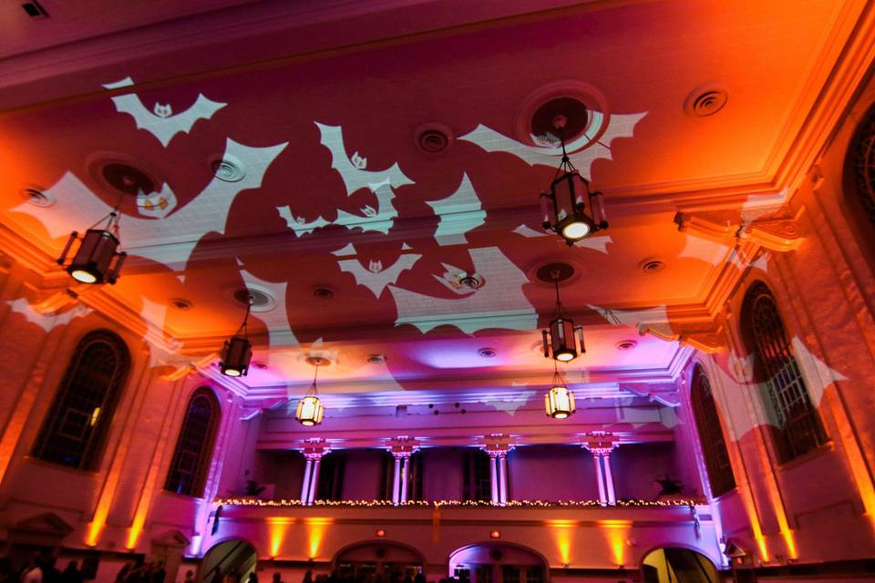 Halloween Wedding Reception