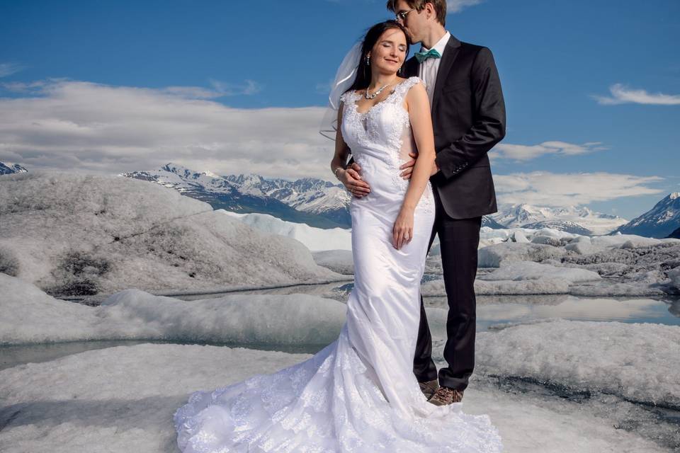 Knik Glacier wedding