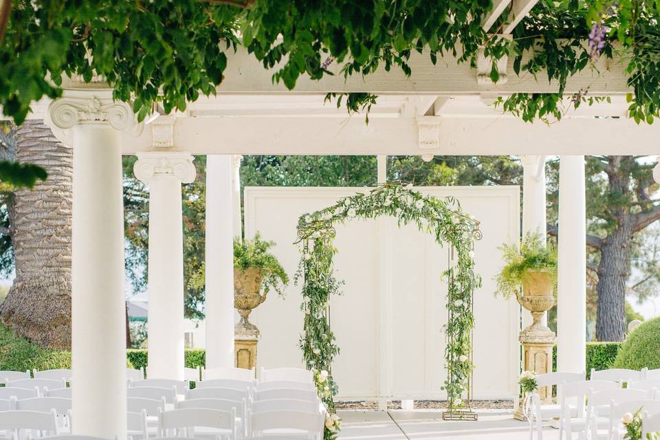 Ceremony veranda