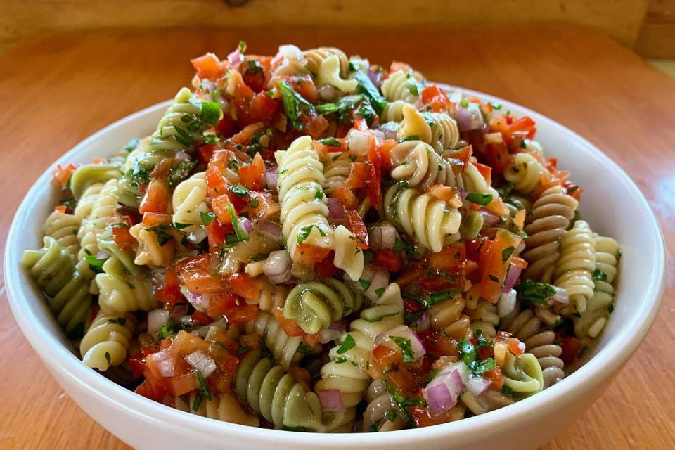 Tri-Colored Pasta Salad