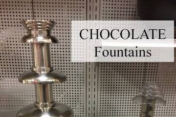 Chocolate fountains