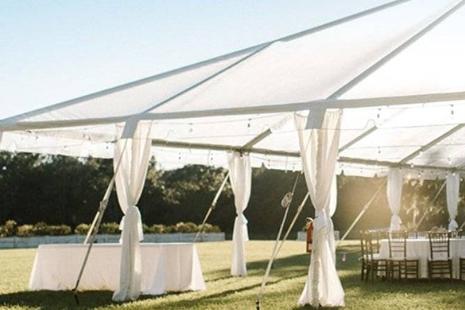 Clear tents