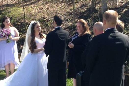 Exchanging vows