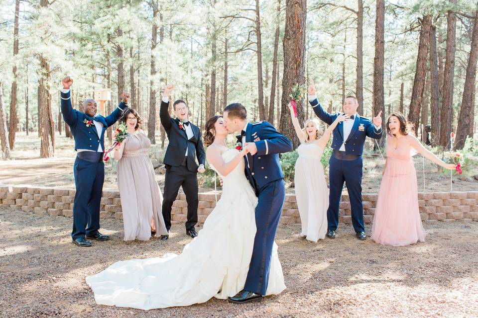 Bridal attendants