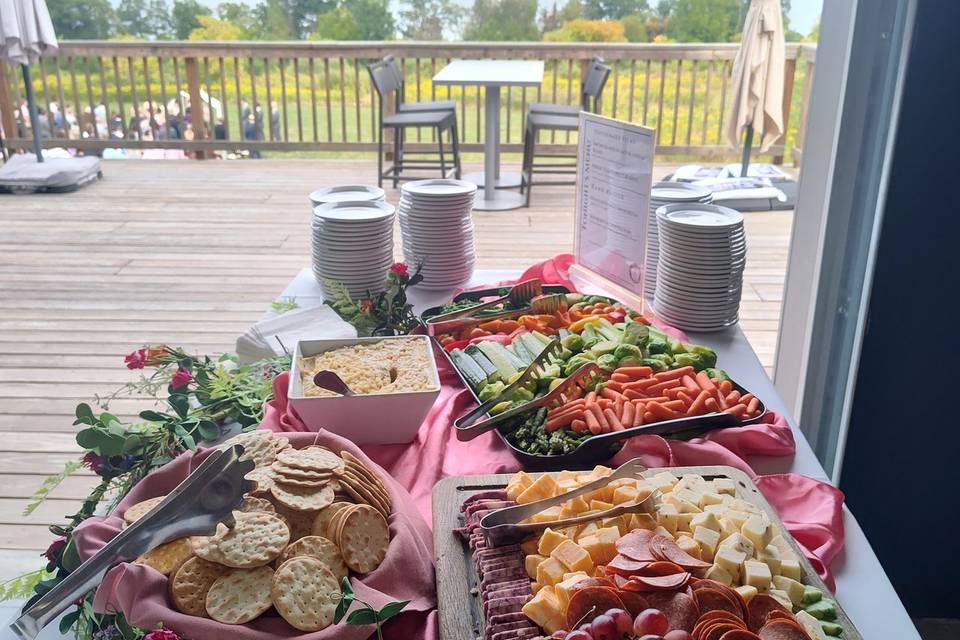 Cocktail Hour Grazing Table