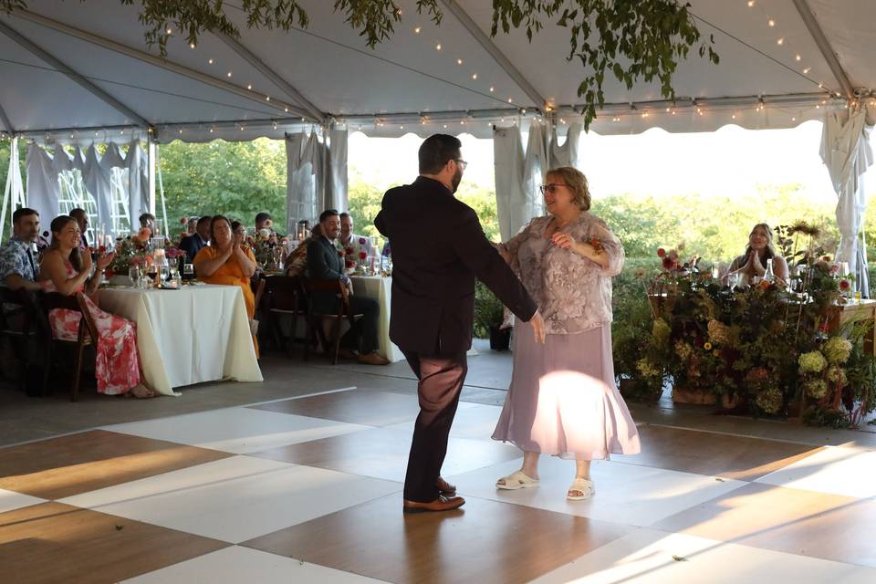 Mother son dance