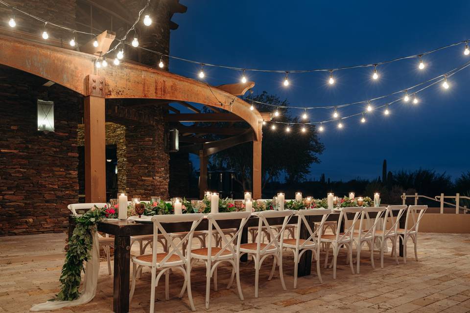 Outdoor reception