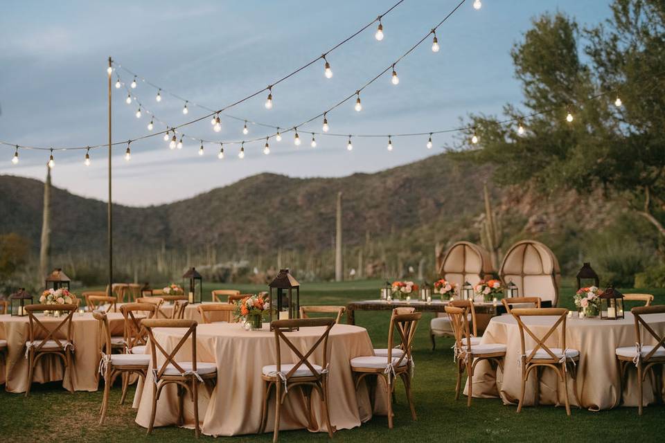 Outdoor reception