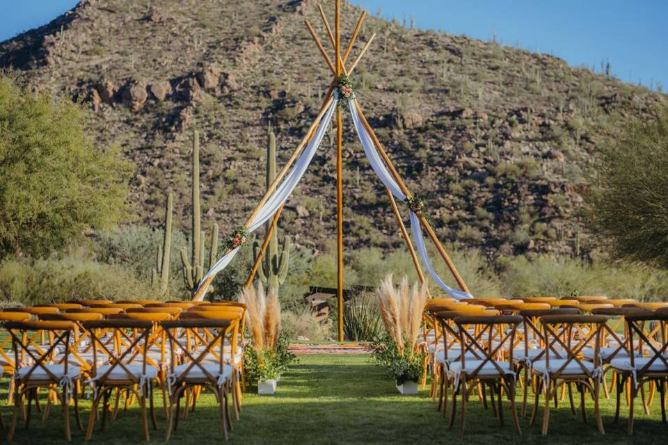 Desert Mountain Wedding
