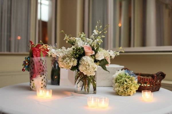 Table floral decor