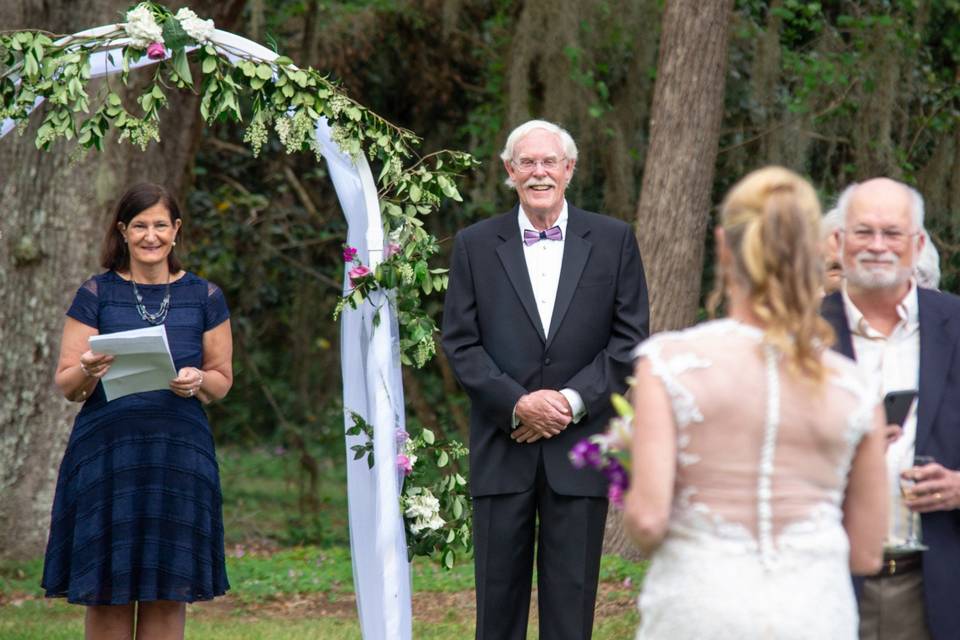 Walking down the aisle