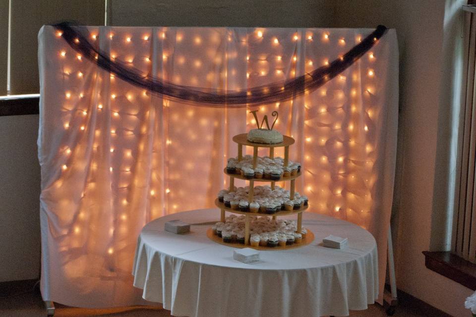 Indoor wedding ceremony