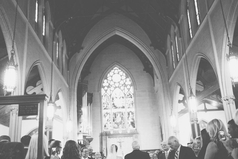 Wedding procession