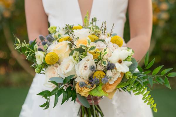 Bride with Bouquet