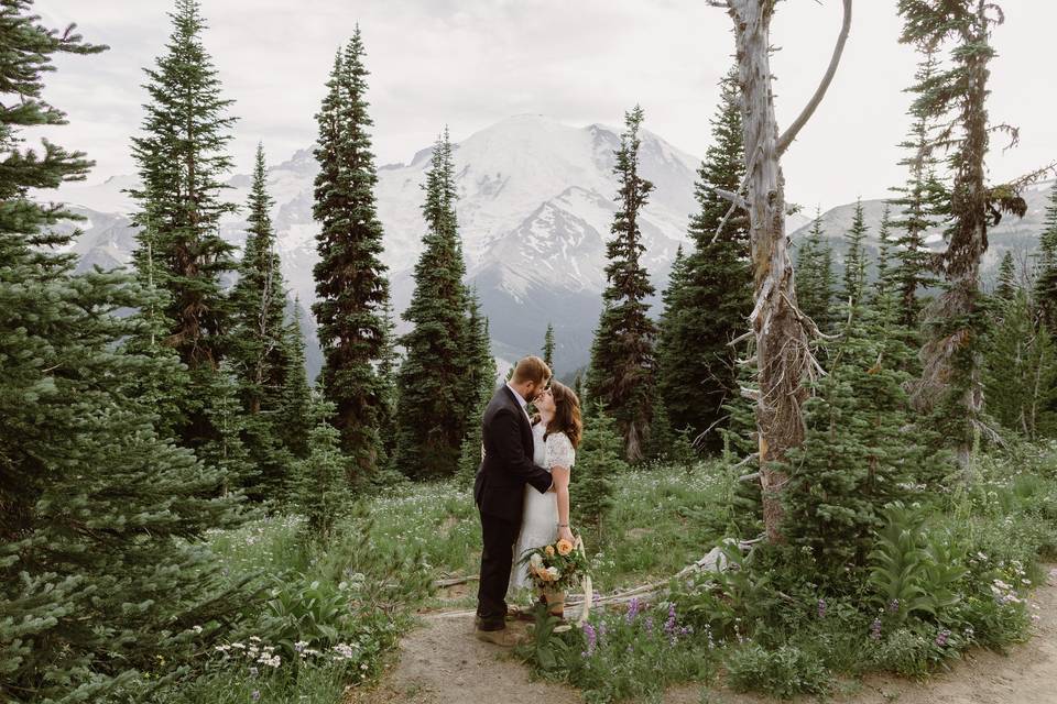 Mount Rainier Elopement