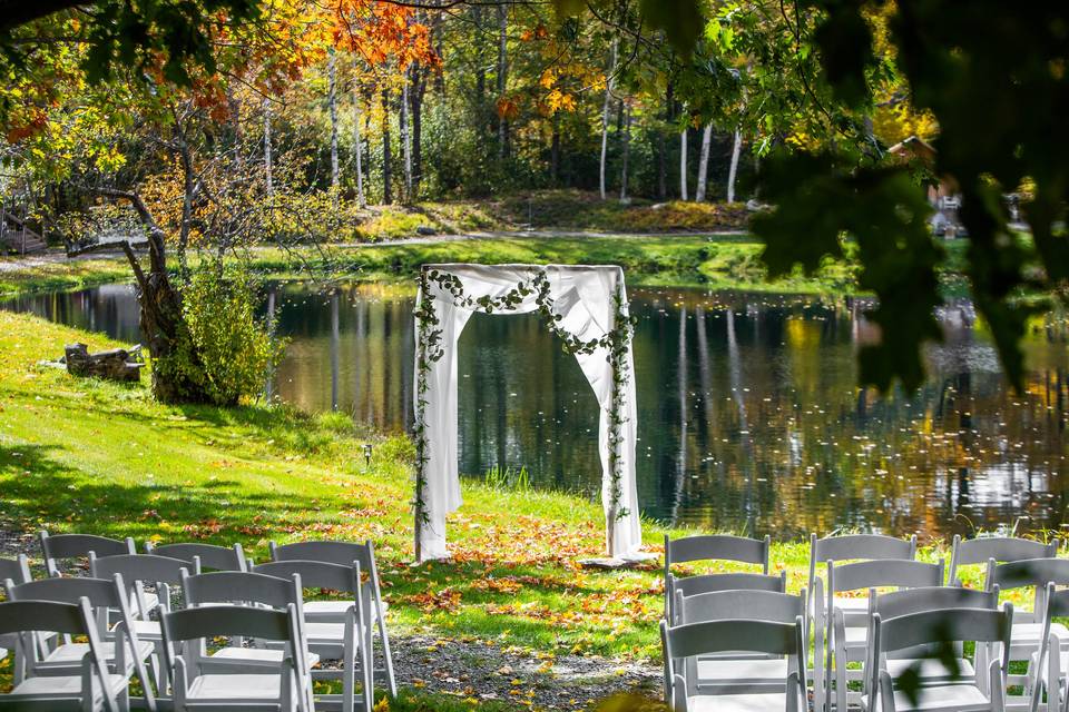 Waterfront ceremony