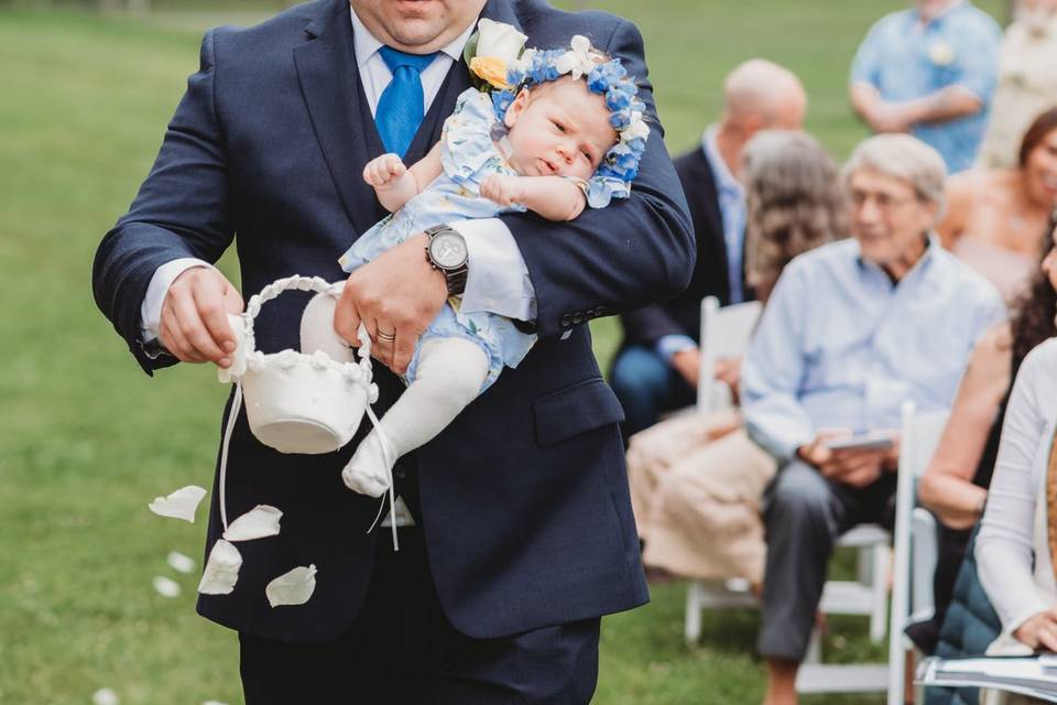 Outdoor ceremony