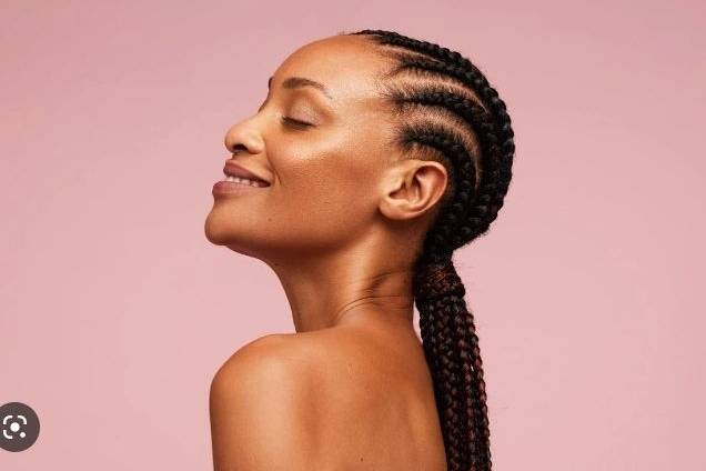 Stunning cornrows